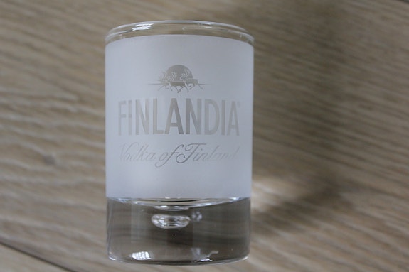 Finlandia vodka lasi