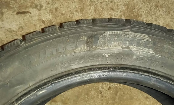 Nastarenkaat Hankook 195/55R16 2kpl