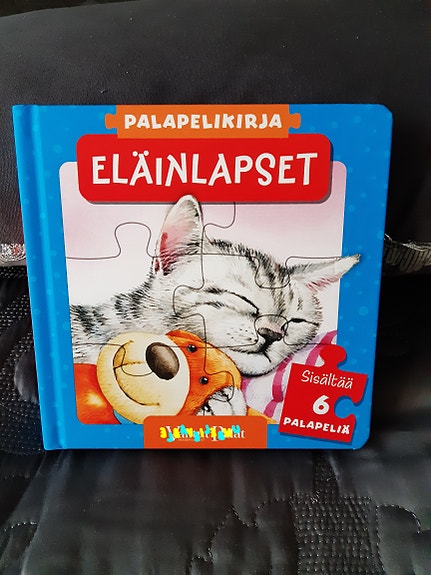 Palapelikirja - pala - peli - kirja ELÄIN - LAPSET