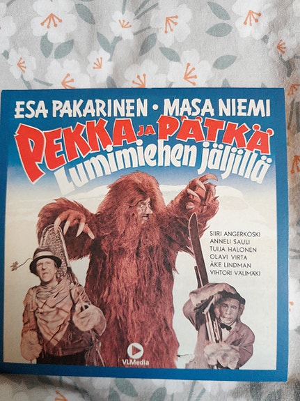 Pekka ja Pätkä Mimmiehen jäljillä DVD-elokuva