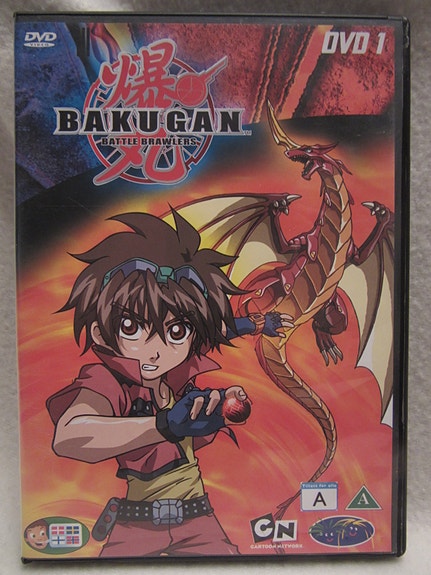 Bakugan Battle Brawlers 1 dvd