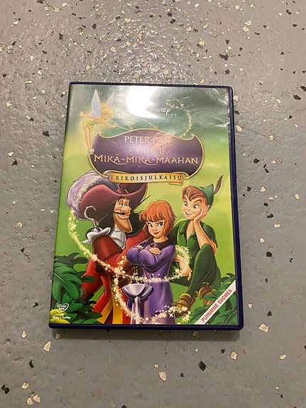 Peter pan paluu mikä mikä maahan dvd