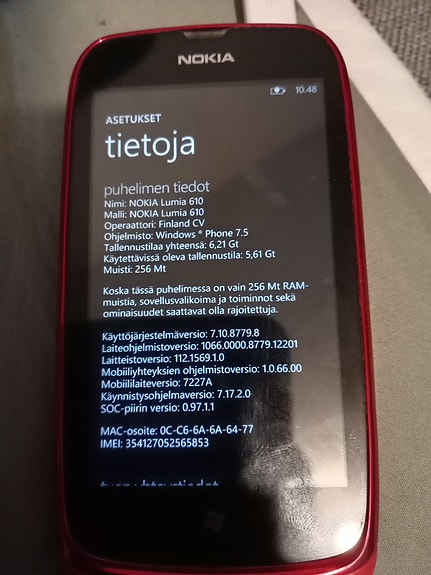 Nokia Lumia 610