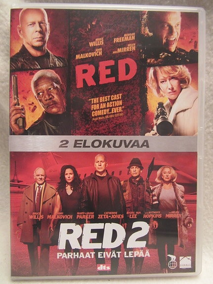 Red / Red 2 dvd