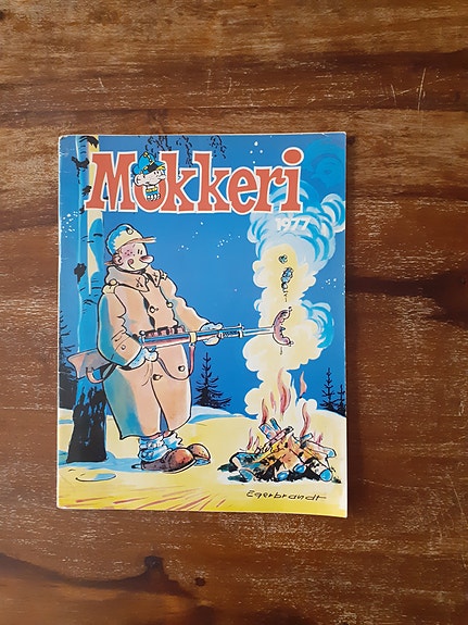 Vintage Mokkeri sarjakuva-albumi v. 1977