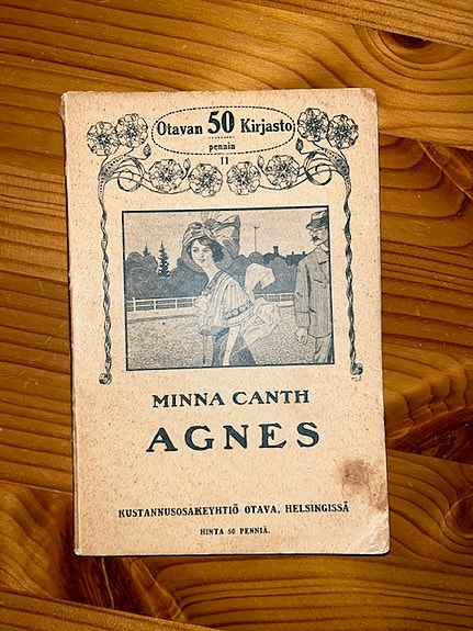 Minna Canth – Agnes, Otavan 50 pennin Kirjasto nro 11 (1911)