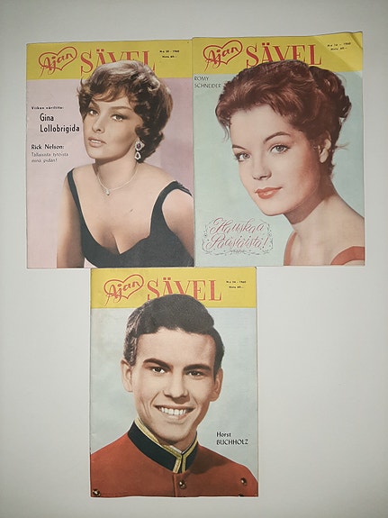Ajan sävel lehtiä vuodelta 1960