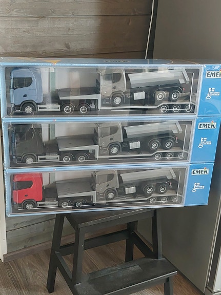 Emek Scania lavetti yhdistelmä