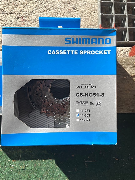 Shimano Alivio CS-HG51-8 Takapakka 8-vaihteinen