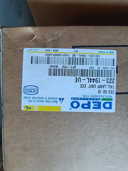 Kia CEED 2010 vasen takavalo