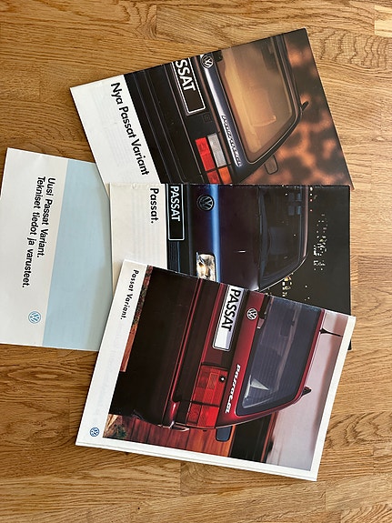 Vw Passat myyntiesitteet