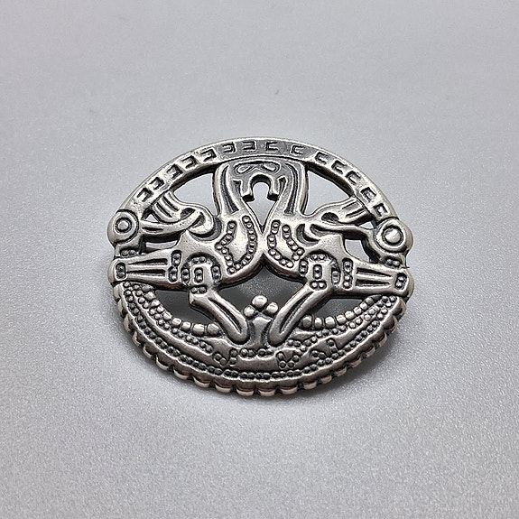 Rintakoru, Kuhmoisten kukot, Kalevala Koru, hopeaa