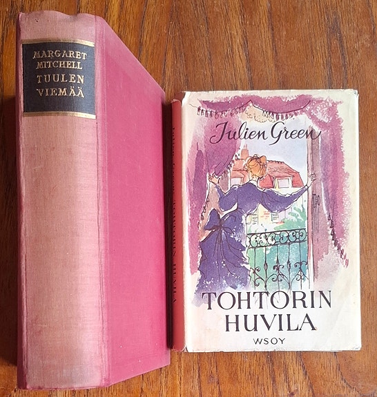 Margaret Mitchell: Tuulen viemää (1951) ; Julien Green: Tohtorin huvila (1953)