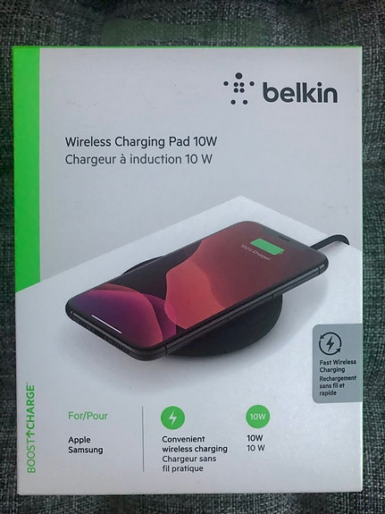 Belkin BoostCharge -langaton latausalusta.