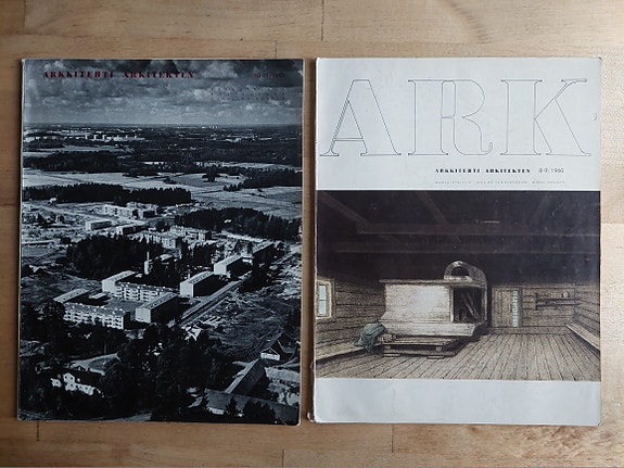 Arkkitehti lehtiä 1960