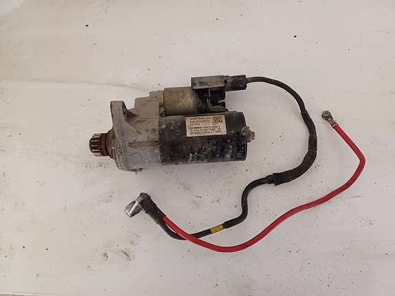 VW CADDY 2010-2015 2.0 TDI Käynnistinmoottori 02E911024C