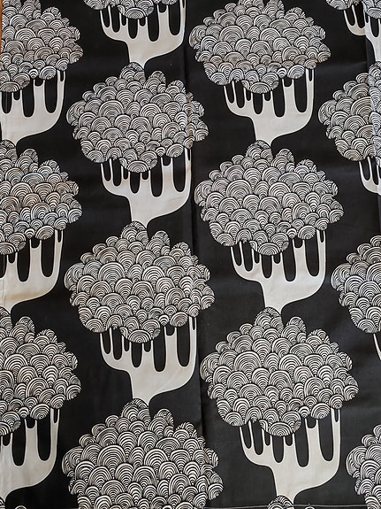 Ikea vintage verhot Kajsamia 2 kpl