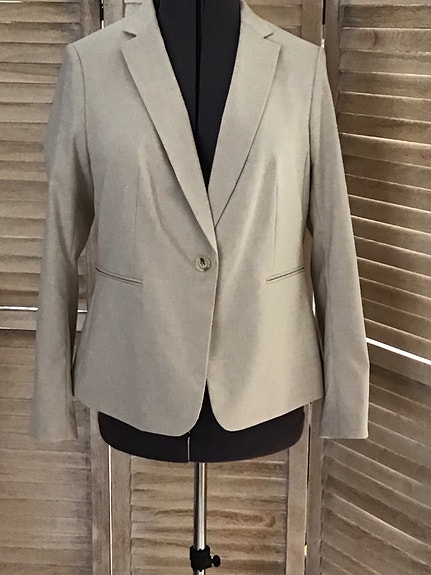 H &M beige bleiseri