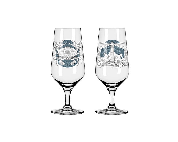 Ritzenhoff Brauchzeit Pils No. 7 & 8 olutlasi, 2 kpl setti