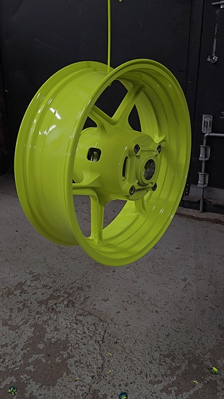 Pulverimaalaus Auton vanteet