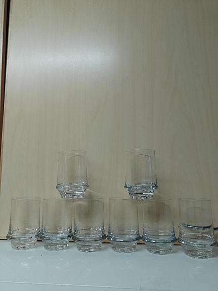 Iittala Marski juomalasit Tapio Wirkkala ( 8 kpl.) tilav. 24cl