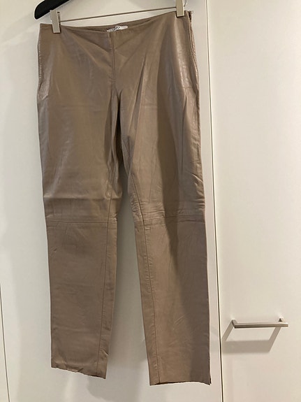 Liu Jo Nahkahousut taupe koko 36