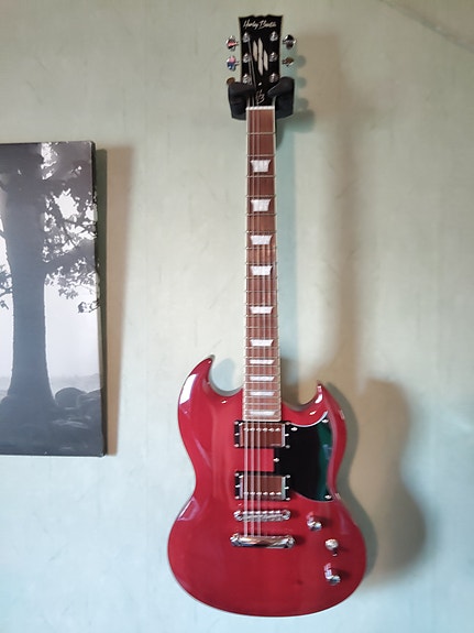 Harley Benton DC-Custom II Cherry