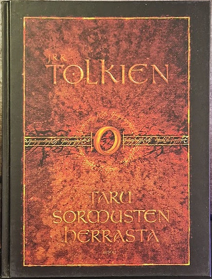 Taru Sormusten Herrasta 1-3, sisältää kartan