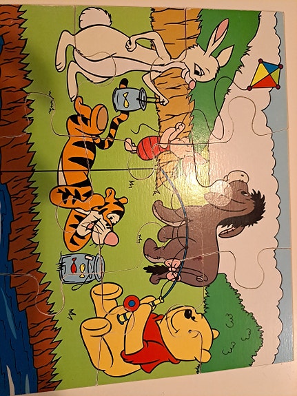 Nalle Puh palapeli 9 osaa