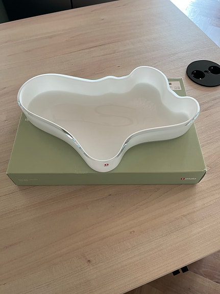 Iittala Aalto malja 380 mm valkoinen