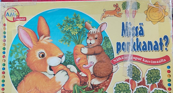 Missä porkkana -lautapeli