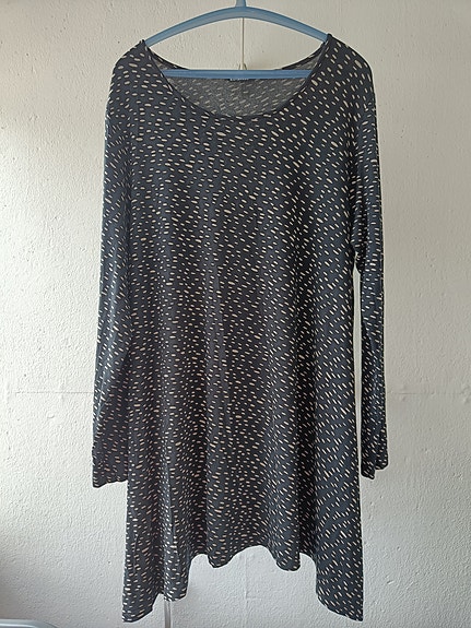 Marimekko - musta kottarainen tunika - Koko XL