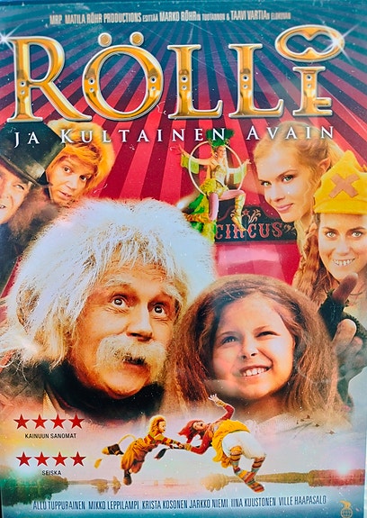 Rölli ja Kultainen avain dvd
