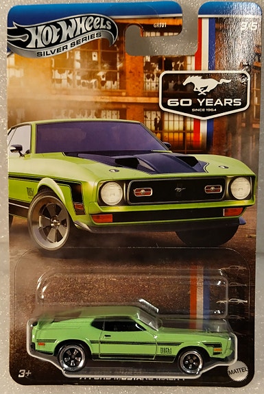 Pienoismalli Ford Mustang Mach I 1971  1/64
