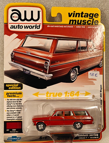 Pienoismalli Chevrolet Nova II Station Wagon   1/64