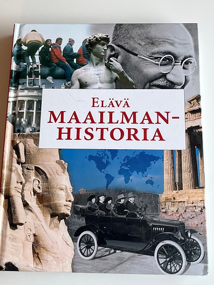 Elävä maailman historia. Voidaan postittaa.