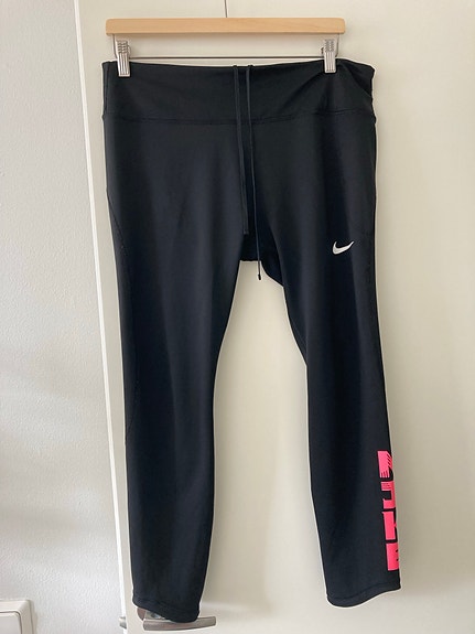 Nike Juoksutrikoot Naiset Koko L Musta 7/8 pituinen