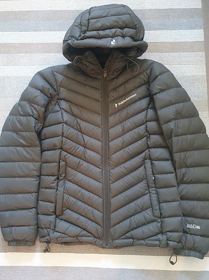 Peak performance frost down hood untuvatakki S