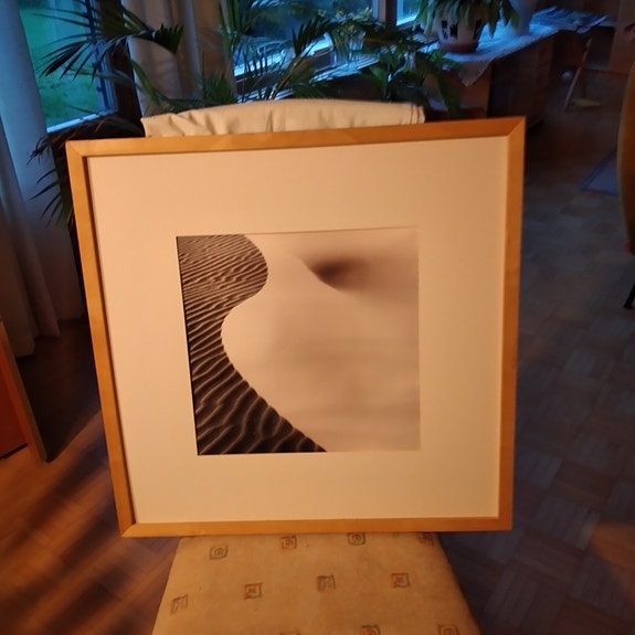 Ikean puukehyksinen taulu