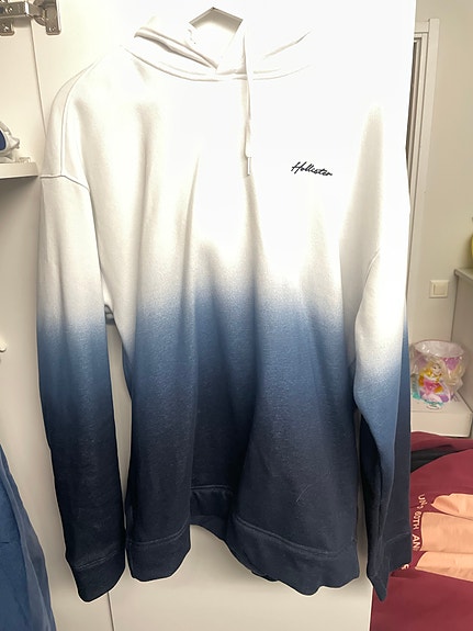 Hollister XL Miesten Huppari Valkoinen Sininen
