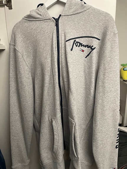 Tommy Hilfiger Jeans Miesten Huppari Harmaa XXL