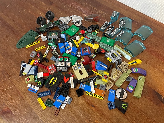 LEGO Super Heroes printed parts Tori