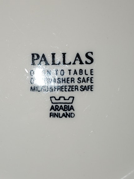 Vintage Arabia Pallas leipälautanen, 4 kpl.