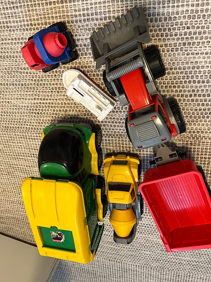 Plasto Lasten lelut muoviset autot