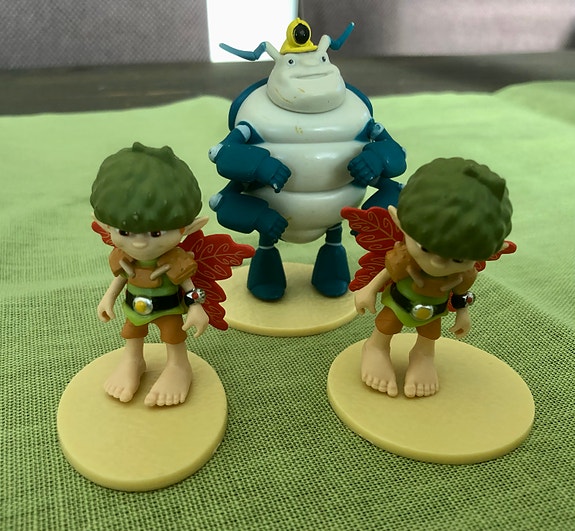Puu Fu Tom- hahmot