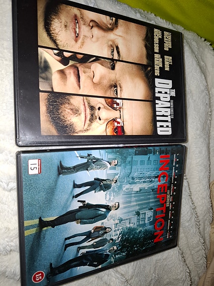 Inception ja The Departed - Leonardo DiCaprio