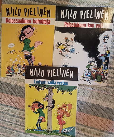Nilo Pielinen Sarjakuvakirjat