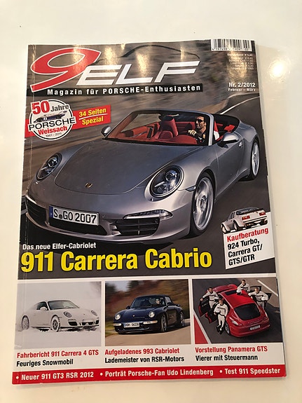 Porsche 911 Carrera Cabrio Autolehden erikoisnumero