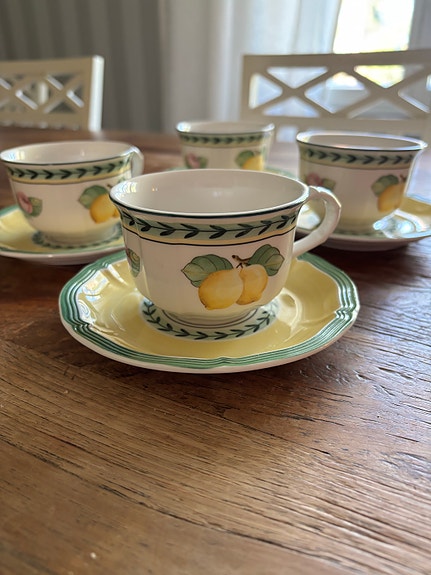 Villeroy Boch French garden teekupit
