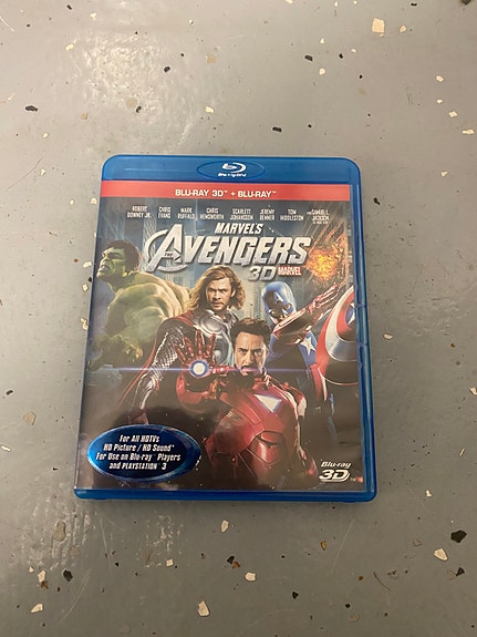 Avengers 3D blu ray